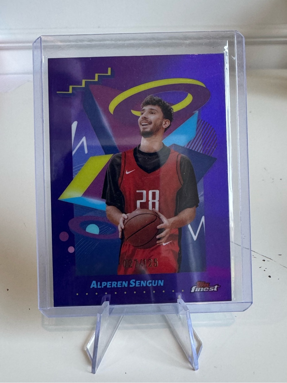 2025 Alperen Sengun Topps Finest Prizm /125